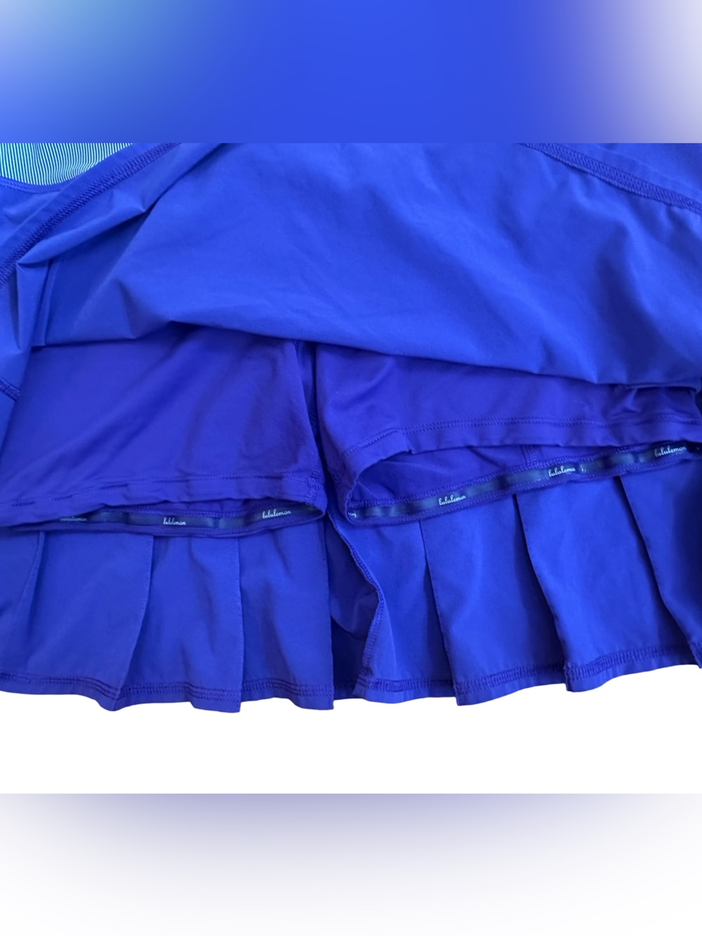 Lululemon Run Pace Setter Skirt in Bruised Berry / Wee Stripe size 10 - Picture 7 of 13